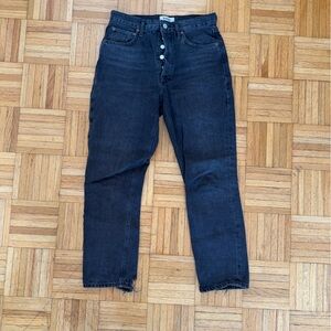 Agolde Charcoal Wash Denim Jeans